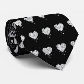 Clover Heart Krawatte (Gerollt)