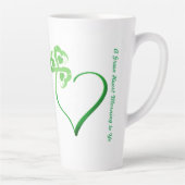 Clover Heart Latte Tasse (Rechts)