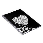 Clover Heart Notizblock (Rechte Seite)