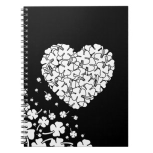 Clover Heart Notizblock