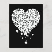 Clover Heart Postkarte (Vorderseite)