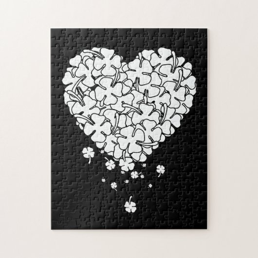 Clover Heart Puzzle (Vertikal)