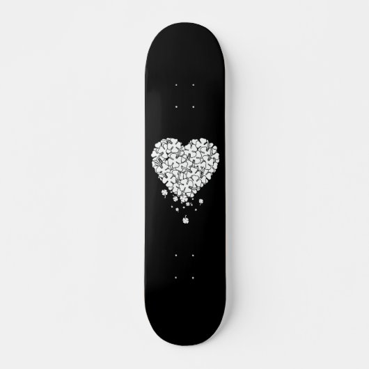 Clover Heart Skateboard (Vorne)
