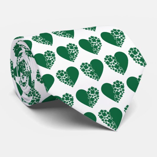 Clover Hearts Krawatte (Gerollt)