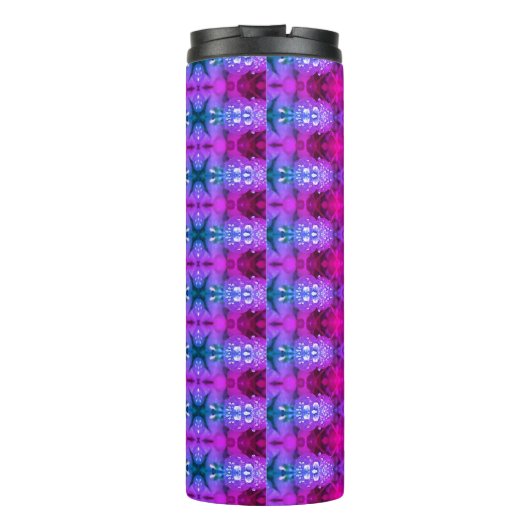 Clover Ikat 4 Miami Thermosbecher (Rückseite)