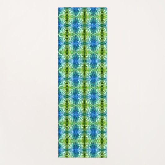 Clover Ikat 9 Yogamatte (Vorderseite)