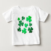 Clover Kleeblatt Irland Irish St Patricks Day Baby T-shirt (Vorderseite)