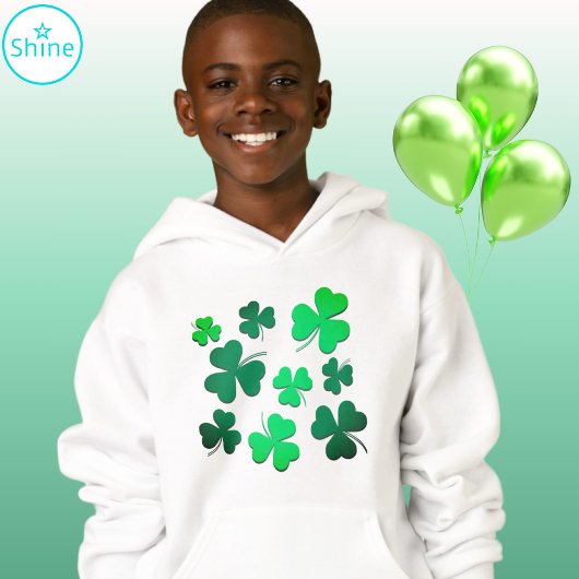 Clover Kleeblatt Irland Irish St Patricks Day Hoodie