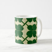 Clover Lattice Linen Kaffeetasse (VorderseiteRechts)