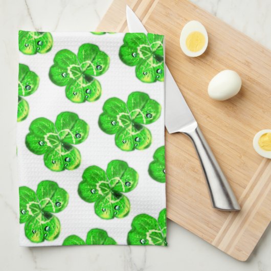 Clover Leaf Küchentuch (Viertel Falte)