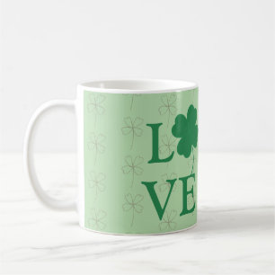 Clover & Liebe St. Patrick's Day Tasse - Irland &