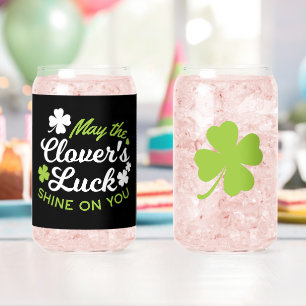 Clover Luck Charm: Der Luck Shine der Klee Dosenglas