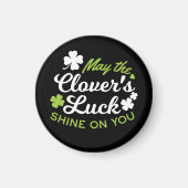 Clover Luck Charm: Der Luck Shine der Klee Magnet (Vorne)