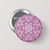Clover Mandala Button (Vorne & Hinten)