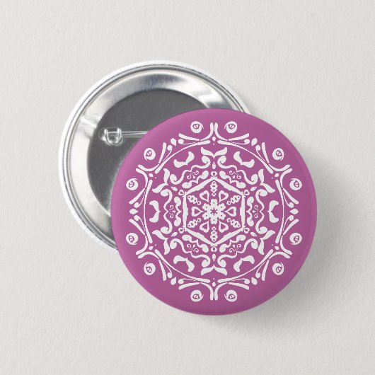 Clover Mandala Button (Vorne & Hinten)