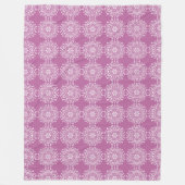 Clover Mandala Fleecedecke (Vorderseite)