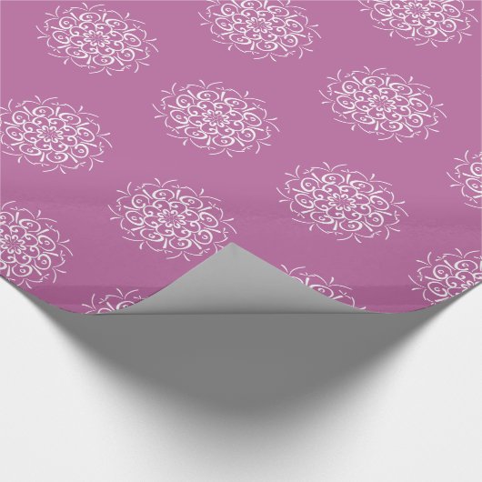 Clover Mandala Geschenkpapier (Ecke)