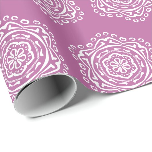 Clover Mandala Geschenkpapier (Rolleneckpunkt)