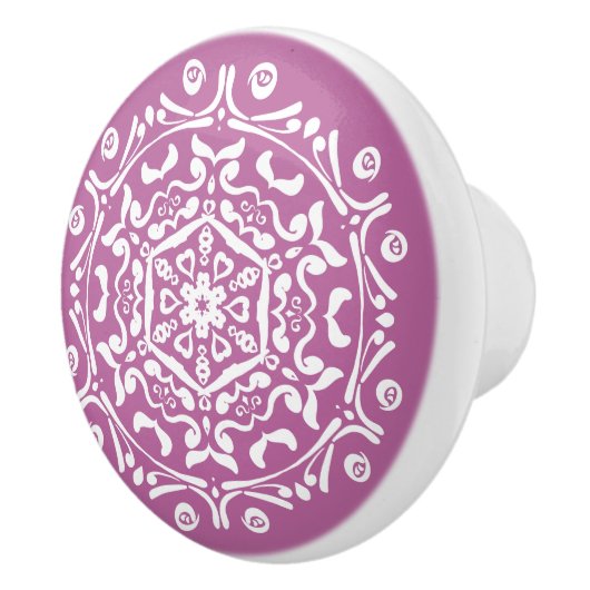 Clover Mandala Keramikknauf (Rechts)