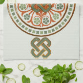 Clover Mandala Küchentuch (Gefaltet)