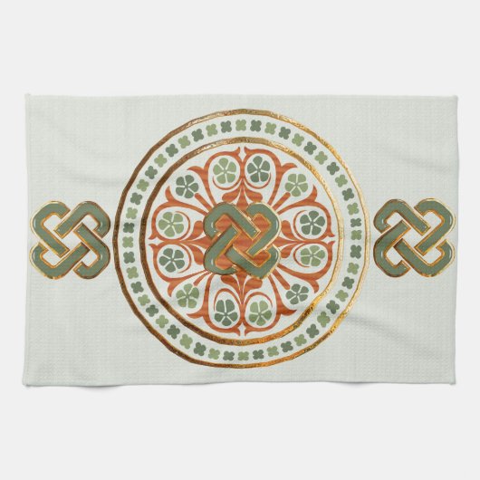 Clover Mandala Küchentuch (Horizontal)