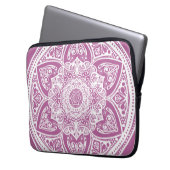 Clover Mandala Laptopschutzhülle (Vorderseite Links)