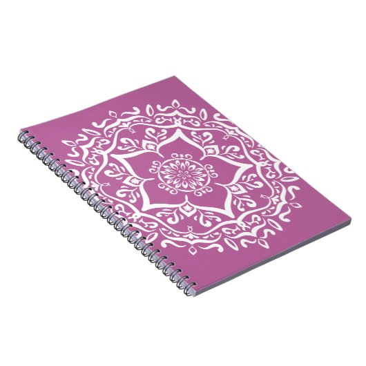 Clover Mandala Notizblock (Rechte Seite)