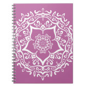 Clover Mandala Notizblock (Vorderseite)