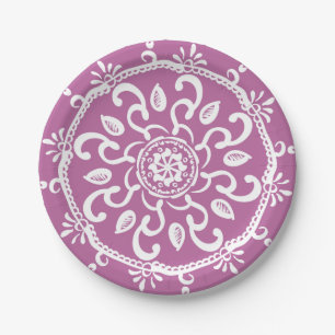Clover Mandala Pappteller