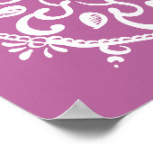 Clover Mandala Poster (Ecke)