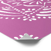 Clover Mandala Poster (Ecke)