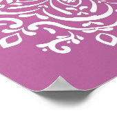 Clover Mandala Poster (Ecke)