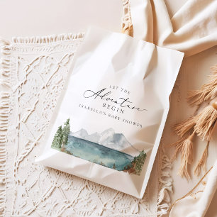 CLOVER Mountain Lake Adventure Baby Dusche Geschenktütchen