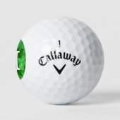 Clover-Muster individualisieren Sie Ihr eigenes Mi Golfball (Logo)