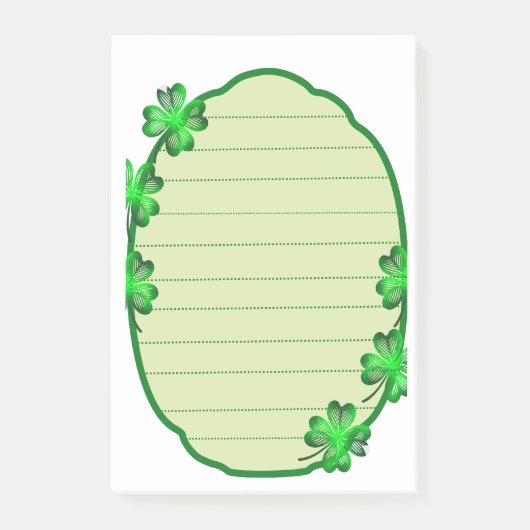 Clover note post-it klebezettel (Vorderseite)