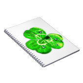 Clover-Notebook - Taubentropfen - Ihre Farben Notizblock (Rechte Seite)
