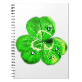 Clover-Notebook - Taubentropfen - Ihre Farben Notizblock (Vorderseite)