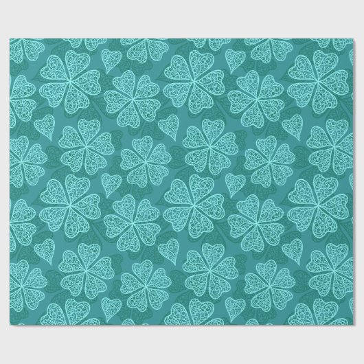 Clover Pattern Geschenkpapier (Flach)