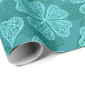 Clover Pattern Geschenkpapier (Rolleneckpunkt)