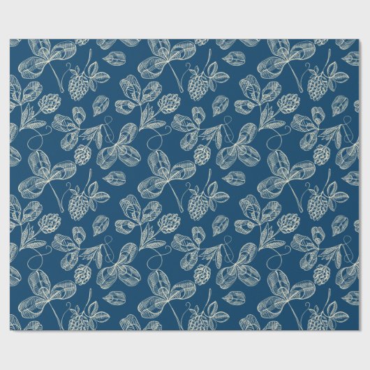 Clover Pattern Geschenkpapier (Flach)