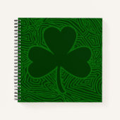 Clover Pattern Notizblock (Vorderseite)