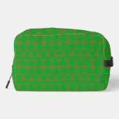 Clover Pattern Toiletry Bag Waschbeutel (Rückseite)