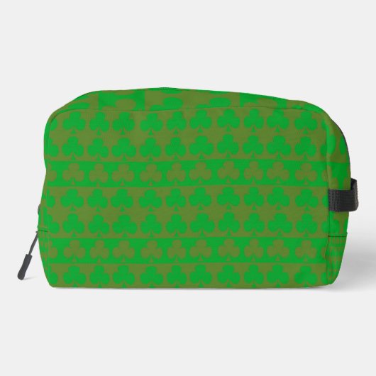 Clover Pattern Toiletry Bag Waschbeutel (Rückseite)