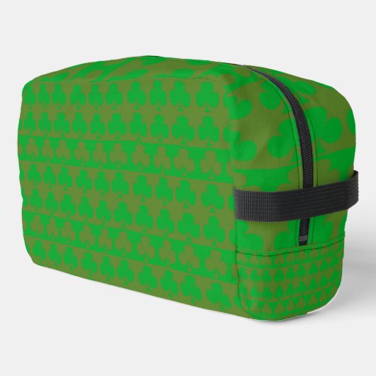 Clover Pattern Toiletry Bag Waschbeutel (Linke Seite)