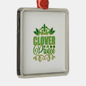 Clover Prince Ornament Aus Metall (Rechts)