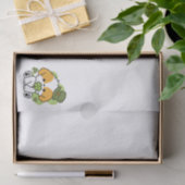 Clover Pup Liebe - St. Patrick's Day Dog Design Seidenpapier (Geschenk)