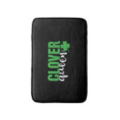 Clover Queen St. Patricks Day Badematte (Vorderseite Vertikal)