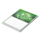 Clover selten sechs Leaf Notizblock (Rotiert)