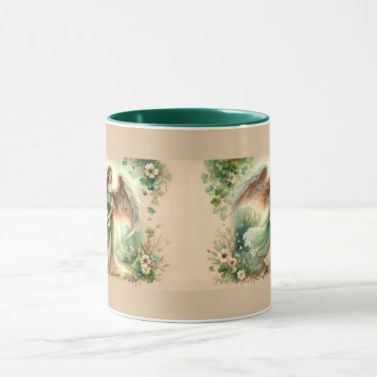 Clover Serenity Angel Coffee Cup Mug Tasse (Zentrum)