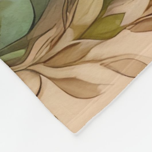 Clover Serenity Angel Fleecedecke (Ecke)